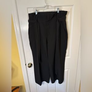 A New Day Black Wide-Leg Trousers